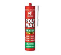 Mastic-colle MS polymère - gris trans - 12x300g - PolyMax® Fix Express GRIFFON
