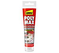 Poly Max® UHU Colle-Mastic prise immediate Séchage rapide - Tube de 165 g, blanc