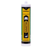 Mastic colle noir, colle d'étanchéité noire, 290 ml, avec embout