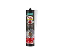 Mastic-colle - PATTEX - Flextec Gris anthracite (RAL 7016) - cartouche 389 g - résistant eau/vibrations/intempéries