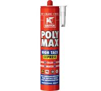 Mastic colle Poly Max High Tack Express 45kg/cm² GRIFFON Blanc 435 gr - 6303764