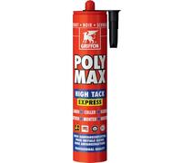 Mastic colle - Polymax high tack express - noir - Griffon