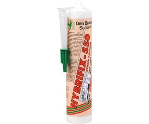 Mastic-colle - polymère hybride - cartouche de 300 ml - Hybrifix 550 DEN BRAVEN
