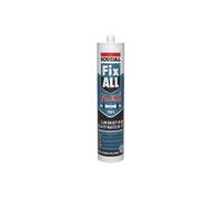 Mastic colle polymère hybride Fix ALL Flexi gris cartouche 290ml SOUDAL 105030