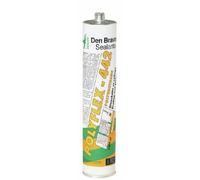Mastic-colle polyuréthane - bâtiment - 300 ml - noir - Polyflex 442 DEN BRAVEN