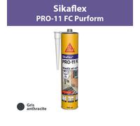 Carton de 12 Mastic-colle Sikaflex PRO-11 FC Purform Gris anthracite 300ml SIKA