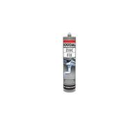 Mastic colle spécial zinc et toiture 290 ML Zinc fix Gris - 134631 - Soudal