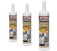 Mastic colle, surpuissant prise immédiate, pour carrelage, verre, bois, PVC, plinthes, béton, objet lourd, sans solvant, fabrication Française pour MadeInNature (HIGHPOWER, Lot de 6)