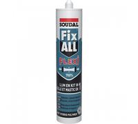 Mastic-colles polymère Fix ALL Flexi hybride SMX neutre et élastique 290ML SOUDAL