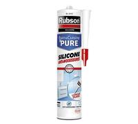 Rubson Mastic Bain & Cuisine 217445 – Silicone antifongique – Blanc 280 ml
