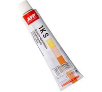 App 1 KS Mastic de finition nitrocellulosique | Enduit de lissage pour efface rayure voiture | Enduit de rebouchage | Mastic carrosserie voiture | 100 ml, Gris-brun