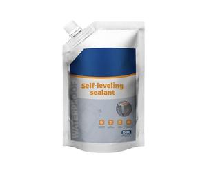 Mastic de fissure pour béton - Colle haute performance pour réparer les fissures du béton - Scellage extérieur - Flexible et imperméable - Pour murs, toits et sols - Séchage rapide