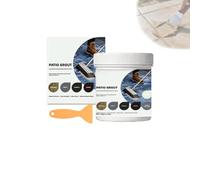 Mastic de joint de carrelage imperméable, pâte de réparation des joints à séchage rapide pour salle de bain et cuisine, réparation des joints de carrelage au sol (Black,100g)