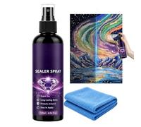 Mastic de peinture à strass - Protection contre la brillance des strass, spray de finition pour arts cristaux, revêtement de protection brillant, fournitures de bricolage, fournitures de bricolage