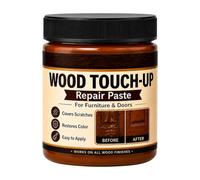 Mastic de rebouchage bois Crème teintable éliminatrice de marques sur | Pâte de Réparation pour Portes en Bois Chambre à Coucher Salon Sol Table Chaise Armoire et Bureau à Domicile