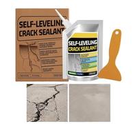 Mastic de rebouchage des fissures du béton extérieur Autonivelant | Kit de Réparation de Fissures pour Terrasse pour Intérieur Extérieur Terrasse Mur