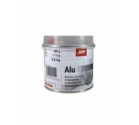 Mastic de remplissage - APP ALU - Bicomposant - Renforcé en pigments d'aluminium - Pot 600 g