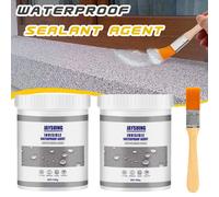 Mastic de revêtement imperméable, Agent de liaison fort, pâte Invisible transparente, colle adhésive de réparation pour toit de maison, salle de bains 100g