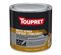 Mastic de vitrage Toupret marron 1kg