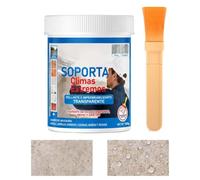 Mastic d'étanchéité 100 g Imperméable Transparent Avec Pinceau | Enduit d'étanchéité anti-fuite pour béton Pour Appui De Fenêtre Tuyaux Tuile Brique Gouttières Garage Fermette Sous-Sol