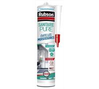 Rubson Mastic silicone pure sanitaire transparent 280 ml