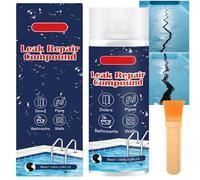 Mastic d'étanchéité étanche à séchage rapide, mastic et revêtement étanche transparent, agent d'étanchéité multi-surfaces, crème de réparation et d'étanchéité à séchage rapide (Black,1PCS)