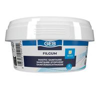 Mastic d'étanchéité - GEB - Filgum 200g - Beige - Résistant à 100°C - Bonne adhérence