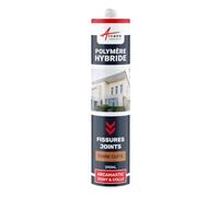 Mastic d'Étanchéité, Joint Extérieur, Fissure 290 ml x 1 Terre Cuite | Rebouche les Fissures, Joints et Collage Étanches, Adhère sur Béton, Pierre, Bois et Métal, Int/Ext - Arcane Industries