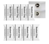 Mastic d'Étanchéité Modelable à la Main pour Trous Muraux, Pâte Imperméable pour Reboucher les Trous du Mur, Joint Imperméable aux Ouvertures de Climatisation, Scellement Conduits et Fissures (8pcs)