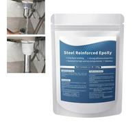 Mastic Epoxy 2-Part Fast Repair Epoxy Clay Steel Reinforced Epoxy Putty for Metal Wood Ceramic Stone Tile Plastic, Moldable Repair Filler for Cracks Holes Chips Surface Restoration (4)