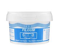 GEB Mastic d'étanchéité sanitaire Filgum pour bondes et emboîtements – 200 g