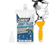 Mastic Fissure Ciment Mastic de Réparation pour Joint Imperméable | Bouche-Fissures en Tube Souple Pour Intérieur Extérieur Salle de Bain Sous-Sol Mur Coin Sol
