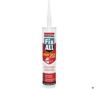 Mastic-colle Fix All High Tack cartouche - haute adhérence - 290 mL CDT 1 blanc SOUDAL