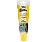 Mastic - Geb - Joint silicone - Blanc - Anti-moisissures - 100 ml