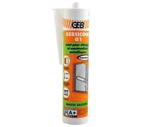 Mastic - Gebsicone G - translucide - 310 mL