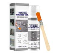 Mastic imperméable invisible - 100 ml, revêtement anti-fuite pour réparation de fissures, scellant à haute adhérence, fixation étanche à long terme | Protection d'utilisation d'entretien