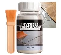 Mastic imperméable invisible, revêtement imperméable transparent pour toits, salle de bains, cuisine et béton, agent anti-fuites à base d'eau, réparation des fuites transparentes pour les (1PCS)