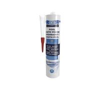 Mastic piscine qualité pro - GEB - 590917 - Gris - Cartouche 290 ml