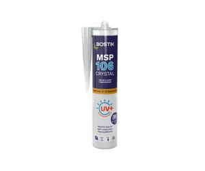 Mastic MS polymères de fixation et étanchéité 290 ml transparent - BOSTIK MSP106