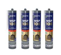Mastic MS polymères de fixation hautes performances 290 ml blanc (4 pcs) - BOSTIK MSP108