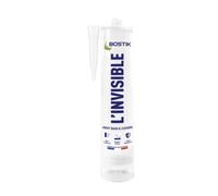 Mastic MS polymères sanitaire joint bain & cuisine transparent - BOSTIK L-INVISIBLE