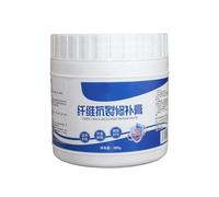 Mastic Mural - Pâte De Rebouchage Renforcée De Fibres Avec Grattoir | Boue De Cloison Sèche Composée De Joints Imperméables, Pour Maison, Bureau, Salle De Bains, Stuc En Béton, Fissures De Plafond Ext