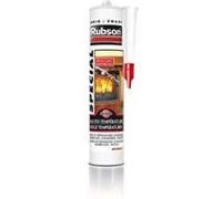 Mastic noir spécial hautes températures - 280ml - RUBSON Noir G