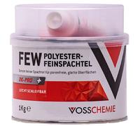 Mastic polyester 1 kg, mastic de finition, mastic 2K