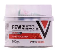 Mastic polyester, Mastic de finition, Mastic 2K, Spachtelmasse, Mastic carrosserie 500 g