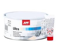 Mastic polyester - Universel - Bi-composant - Carrosserie - Beige - APP Ultra - 500g