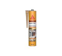 SIKA - Mastic polyuréthane - SikaSeal-183 Façade & Sol ton pierre - Spécial joints de façades et sols extérieurs - Étanche à l’air et à l’eau - 300 ml