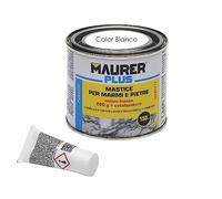Mastic pour marbre/pierre 150 ml Blanc