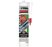 Rubson Mastic anti-fuites – réparation toitures et gouttières – transparent 280 ml
