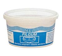 Mastic sanitaire - étanchéité joint de bonde - 200 gr - Filgum GEB